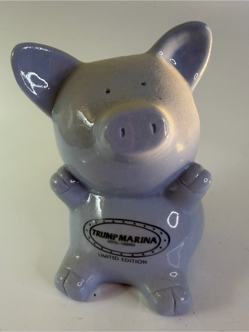 Rare Vintage Trump Marina Hotel & Casino Limited Edition Piggy Bank 90s-00s